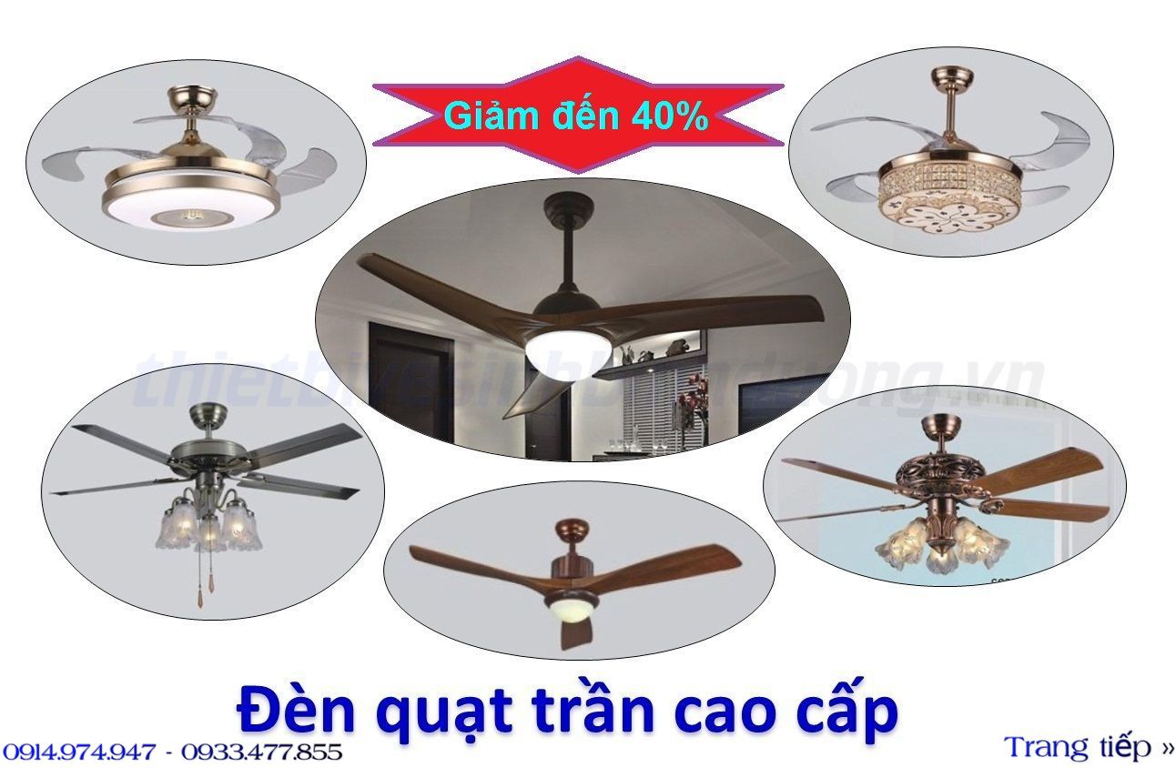 KM43- Đèn quạt trang trí